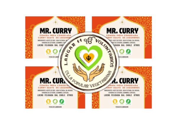 MR. CURRY :: comida india congelada (vianda 400grs) - Imagen 2